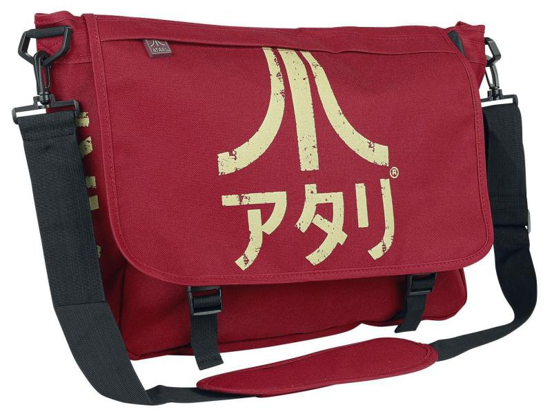 Difuzed Tasche Atari Japan, Breite: 45 cm, Höhe: 30 cm, Zusatzfächer: Ja, Tragegurt verstellbar: Ja, Themenwelt: Atari
