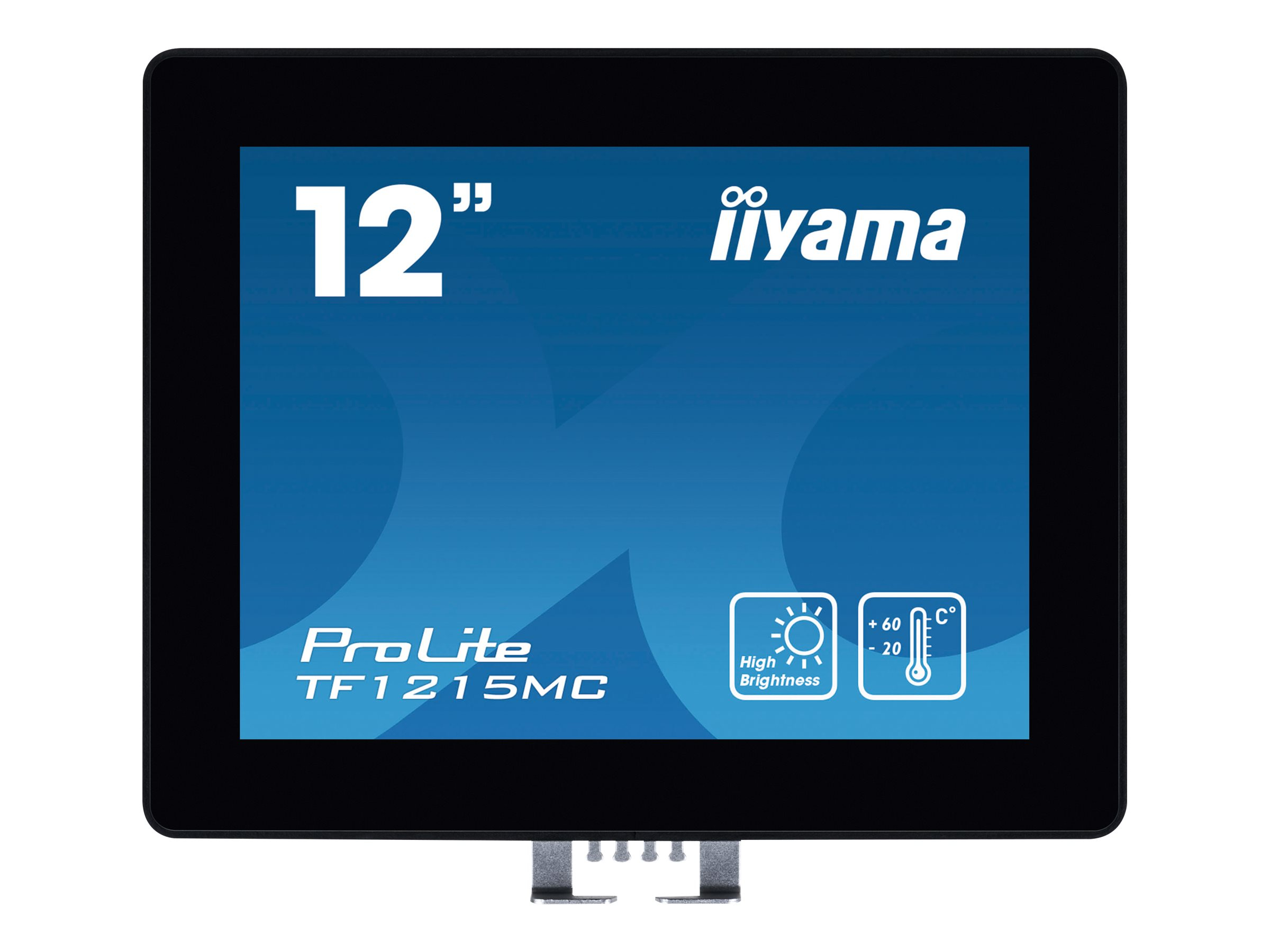 IIYAMA TFT TF1215MC 31cm MTOUCH Einb 12.1"/1024x768/10-Punkt/HDMI/DP/VGA