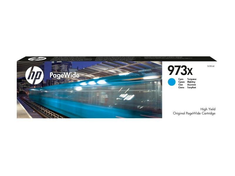 HP Tinte 973X F6T81AE cyan mit hoher Reichweite cyan 7000 Seiten
