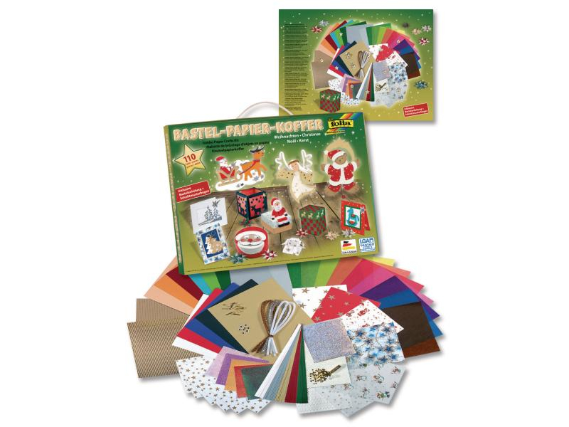 Folia Bastelkoffer Weihnachten, Farbe: Mehrfarbig, Produkttyp: Bastelsets