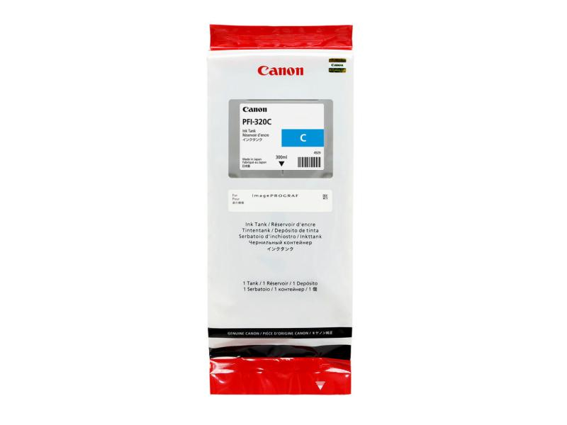 Canon Tinte PFI-320C Cyan, Druckleistung Seiten: 0 ×, Toner/Tinte Farbe: Cyan, Originalprodukt