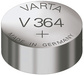 VARTA Silber-Oxid Uhrenzelle, V364 (SR60), 1,55 Volt, 20 mAh