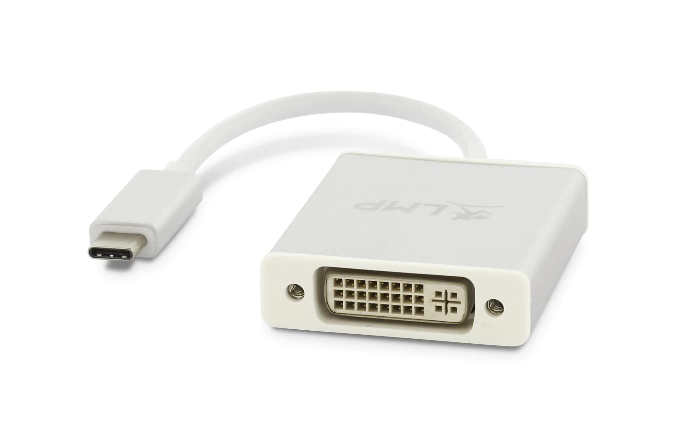 LMP Adapter USB-C - DVI-D Silber