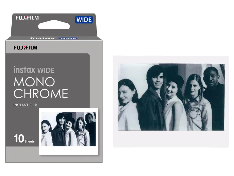Fujifilm Sofortbildfilm Instax Monochrome 10 Blatt, Zubehörtyp: Sofortbildfilm