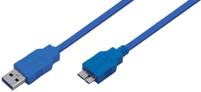 LogiLink USB 3.0 Kabel,USB-A - USB-B Micro Stecker,0,6 m