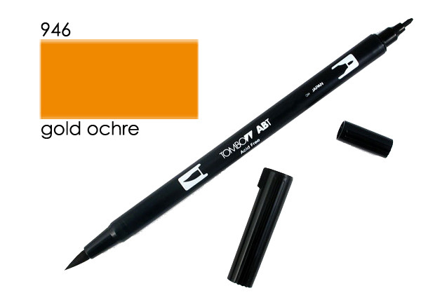 TOMBOW Dual Brush Pen ABT 946 goldocker