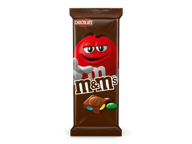 M&Ms Tafelschokolade M&M's Chocolate 165 g, Produkttyp: Milch, Ernährungsweise: Vegetarisch, Packungsgrösse: 165 g, Fairtrade: Nein, Bio: Nein, Natürlich Leben: Keine Besonderheiten