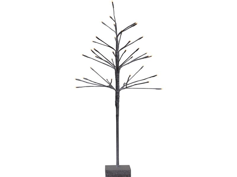 Star Trading Baum Snowfrost 36 LED, 90 cm, indoor, Höhe: 90 cm, Beleuchtung: Ja, Aussenanwendung: Nein, Detailfarbe: Braun
