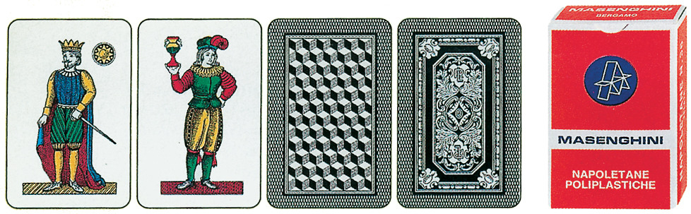 AGMÜLLER Spielkarten 106601352 Italienisch Etui