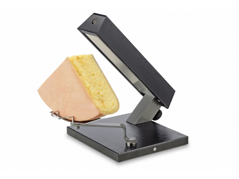 TTM Raclette-Gerät Party, Anzahl Käsehälften: 1 Stück, Käseform: Dreieck, Plattengrösse (Länge x Breite): 24 x 26 cm