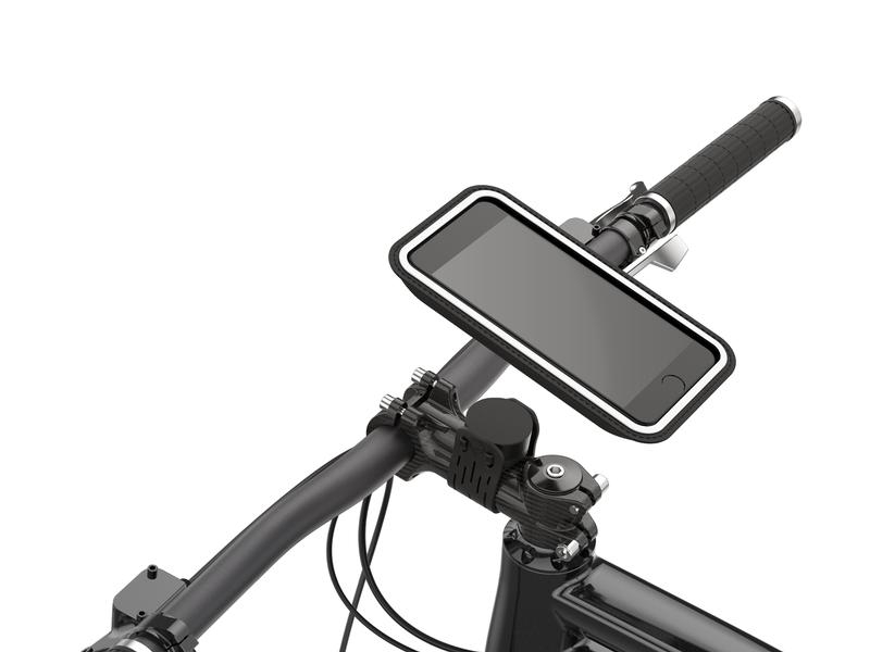 Shapeheart Fahrradmobiltelefonhalter Magnetic Bike Mount 5.5", Eigenschaften: Keine, Mobiltelefon Kompatibilität: Smartphones bis 5.5", Universalhalterung: Ja, Installationsort: Fahrradlenker, Sportart: Radsport