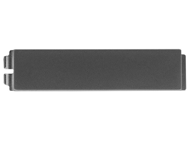 2N Abdeckung Blindkappe für Einzeltaste, schwarz, Farbe: Schwarz, Vandalenschutz: Nein, Zubehörtyp: Abdeckung, Produktserie: IP Verso