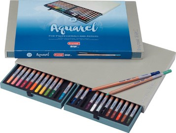 bruynzeel Aquarell-Buntstift design Aquarell, 24er Box