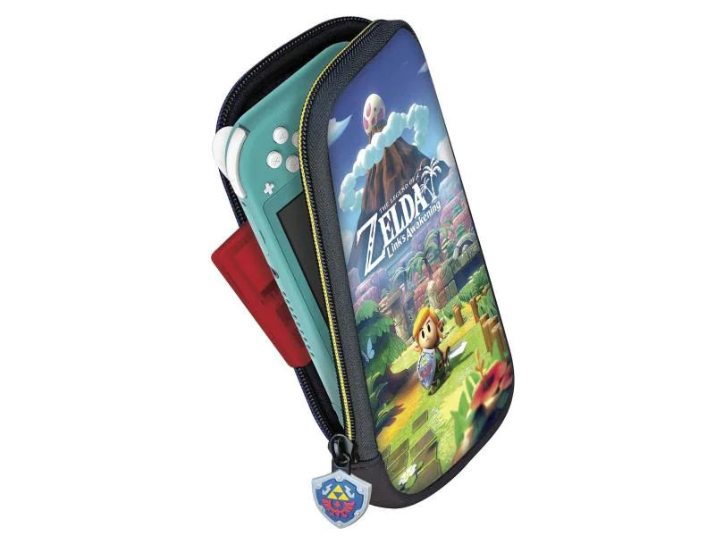 Big Ben Interactive Schutzetui Switch Lite Slim Travel Case Zelda NLS115, Farbe: Grau, Rot, Zubehörtyp: Tasche, Plattform: Nintendo Switch Lite