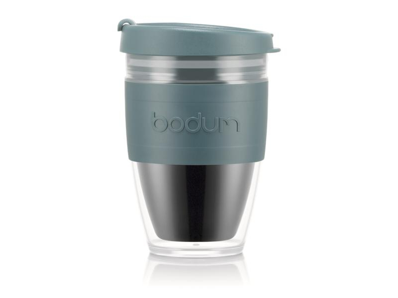 Bodum Thermobecher Joycup Travel Mug 250 ml, Grün, Material: Kunststoff, Griffe: Nein, Fassungsvermögen: 250 ml, Farbe: Grün