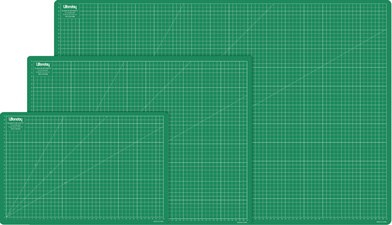 Wonday Schneidematte, DIN A1, (B)900 x (T)600 x (H)3 mm,grün