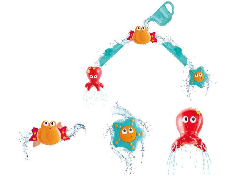 Hape Badespielzeug Wasser-Freunde, Material: Kunststoff, Farbe: Mehrfarbig, Zubehörtyp: Badespielzeug
