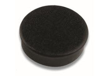 Bi-Office Super Strong Magnets schwarz, Durchmesser: 20mm, 10 Stück