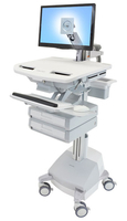 ERGOTRON cart with LCD-Arm, StyleView, SLA powered 2 drawer, 24 inch, adjustable 68,6cm