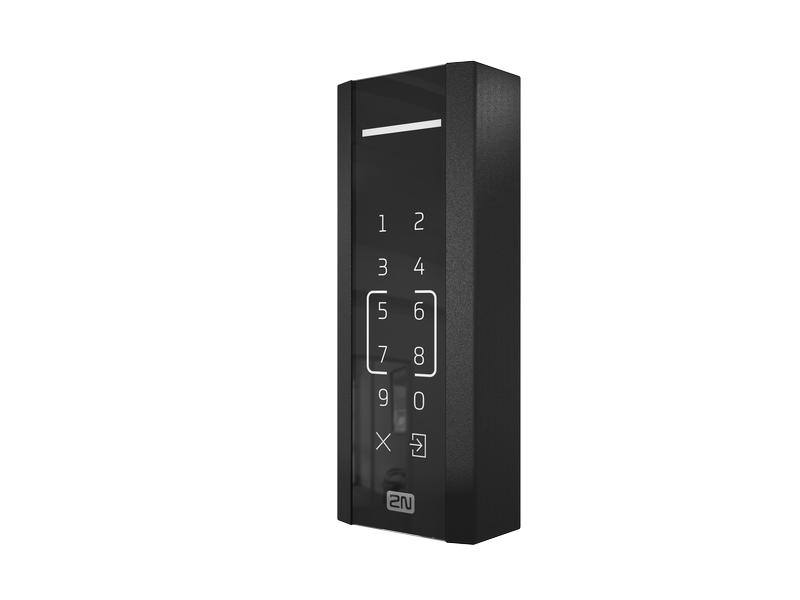 2N Access Unit M Touch Keypad & RFID, Verbindungsmöglichkeiten: LAN, Farbe: Schwarz, Vandalenschutz: Ja, Detektion: NFC, RFID, Türöffnung: Code Eingabe, NFC, RFID