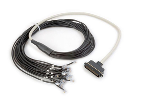 10-50TELCO/24RJ11-6, CABLE 50 PIN TELCO (MALE) / 24 ENDS RJ11, 6FT