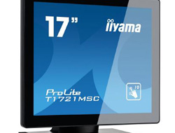 Iiyama ProLite T1721MSC-B1, 17 Zoll LED, 1280 x 1024 Pixel Full HD, 5:4, DVI VGA USB, Schwarz