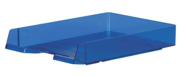 BIELLA Briefkorb Parat-Plast A4/C4 305401.05 blau transparent