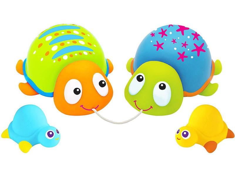 Knorrtoys Badespielzeug Escabbo Kissing Turtles, Material: Kunststoff, Farbe: Mehrfarbig, Zubehörtyp: Badespielzeug