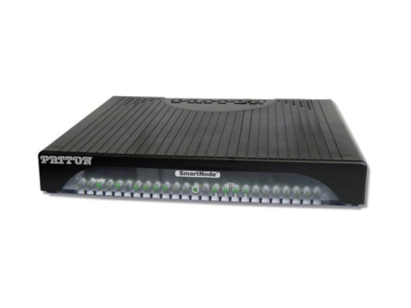 Patton Gateway SmartNode SN5301/4B, RJ-45 Anschlüsse: 4, PRI: 0, B-Kanäle: 4, FXO: 0, FXS: 0, Verbindungsmöglichkeiten: LAN (100MB), RJ-45