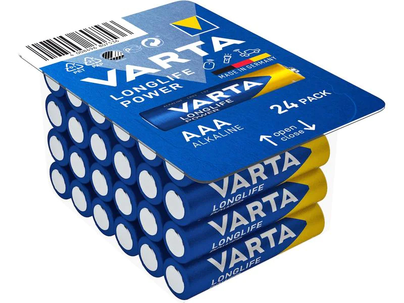 Varta Batterie AAA Longlife Power 24 Stück