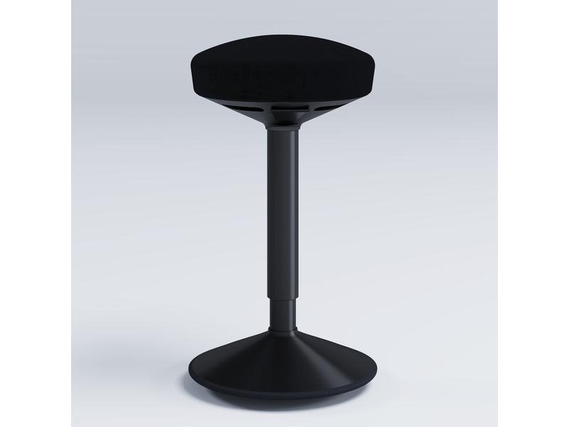 Actiforce Steh- & Sitzgestell Activity 2.0 61-87 x 33.9 cm, Inklusiv Tischplatte: Nein, Material: Kunststoff, Polyester, Metall, Gewicht: 5.8 kg, Belastbarkeit: 120 kg, Detailfarbe: Schwarz
