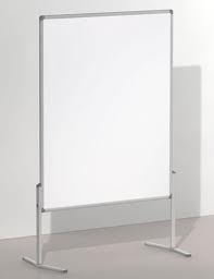 FRANKEN Moderationstafel PRO, 1.200 x 1.500 mm, Karton weiß