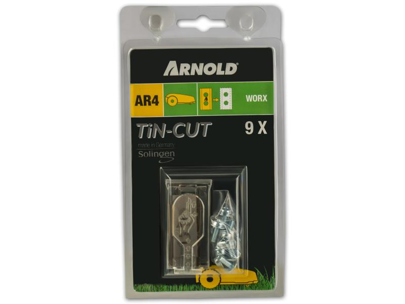 Arnold Ersatzmesser TiN-Cut AR4, Zubehör zu: Mähroboter, Produkttyp: Ersatzklingen