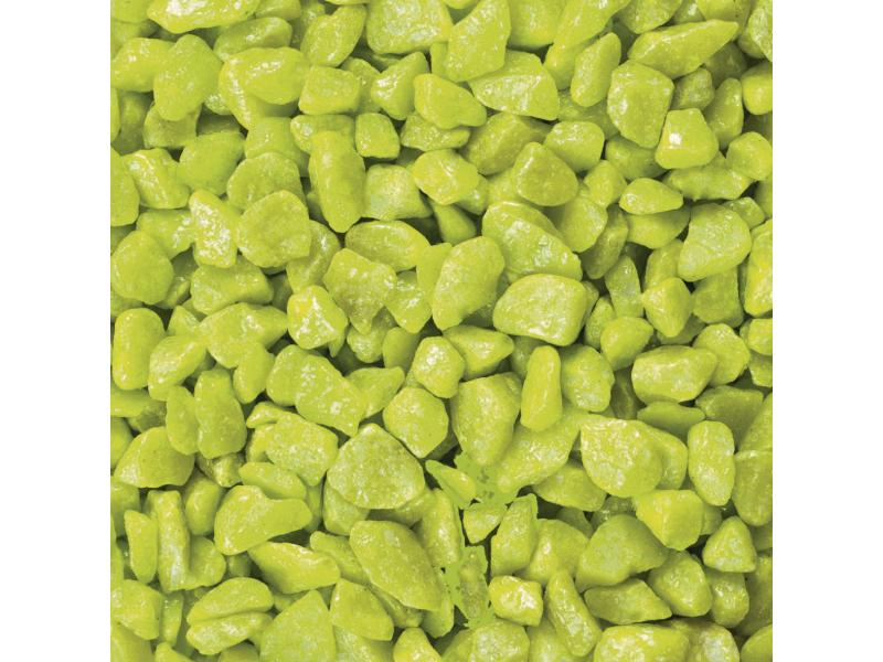 Knorr Prandell Dekosteine 9-13 mm 500 ml Apfelgrün, Füllmenge: 500 ml, Material: Steingut, Farbe: Neongrün