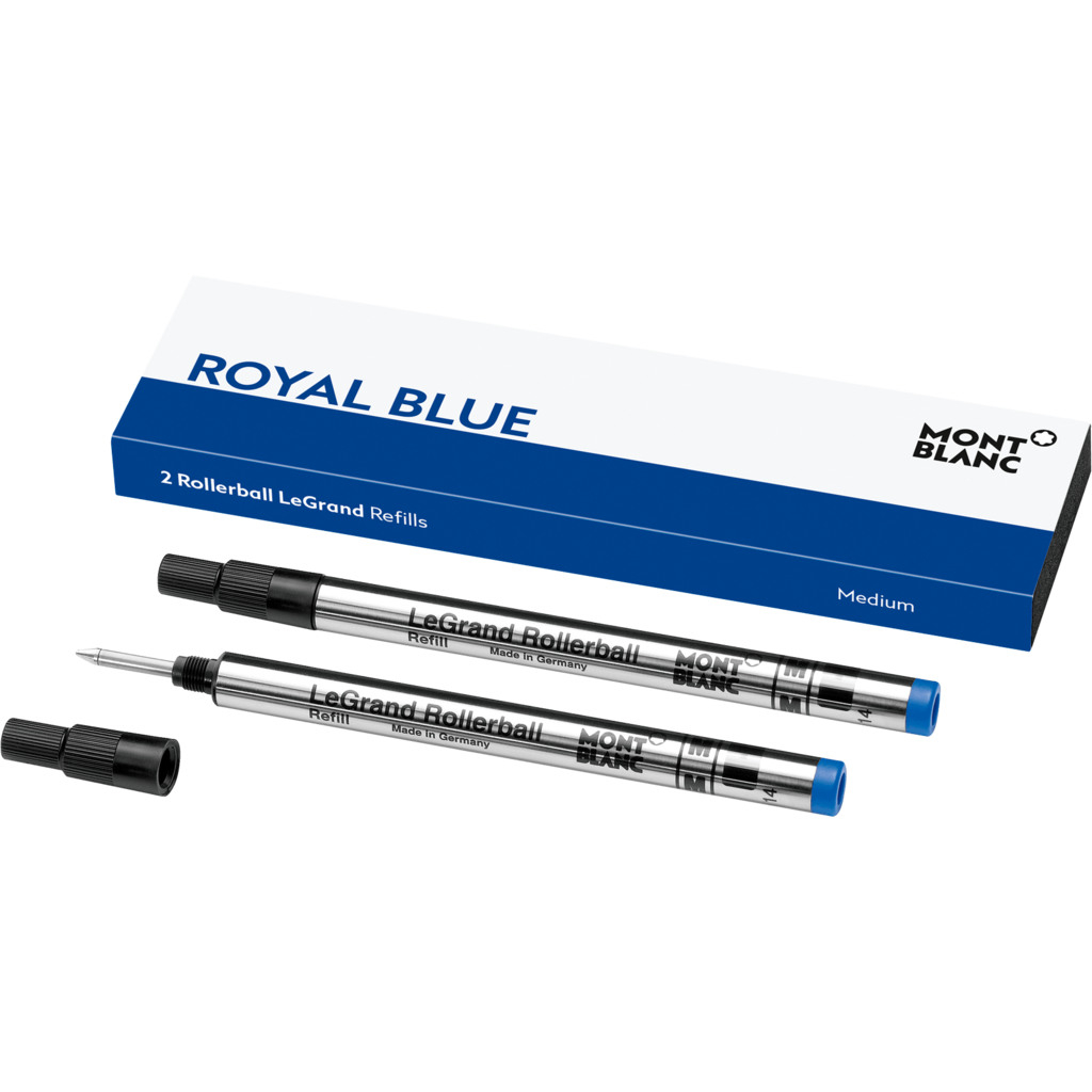 MONTBLANC Refill Rollerball Le Grand M 128228 royal blue 2 Stück