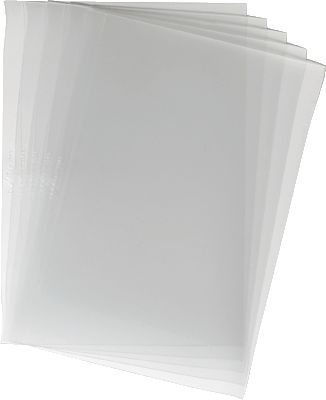 DURABLE Einbanddeckel, DIN A4, transparent, aus Kunststoff