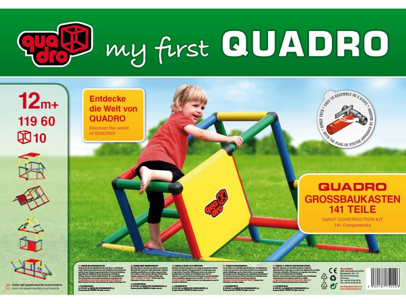 Quadro Spielturm Premium-Line My first Quadro, Produkttyp: Spielturm, Widerstandsfähigkeit: Witterungsbeständig, Aussenanwendung: Ja