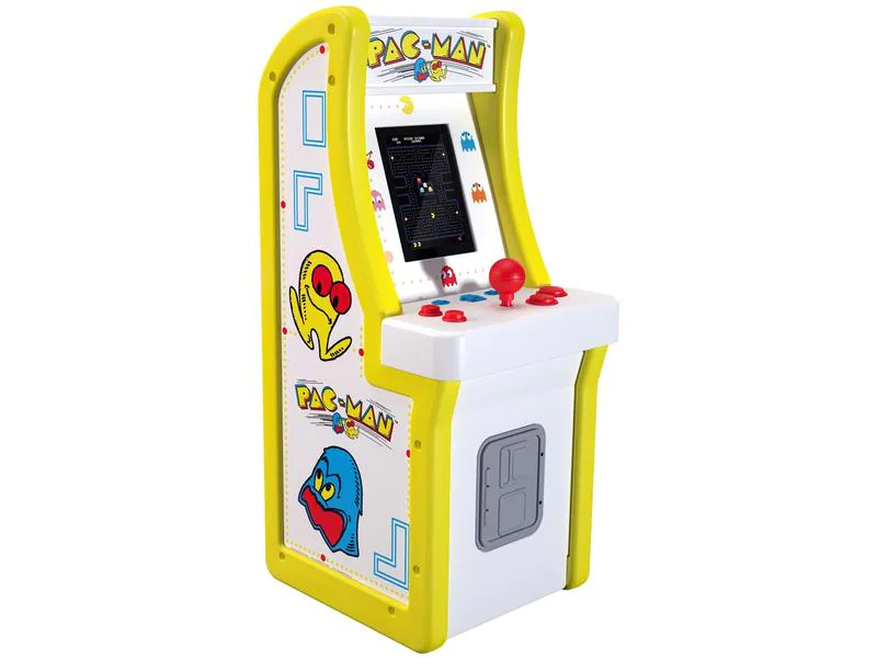 Arcade1Up Arcade-Automat Junior Pac-Man, Plattform: Arcade, Ausführung: Standard Edition, Detailfarbe: Weiss