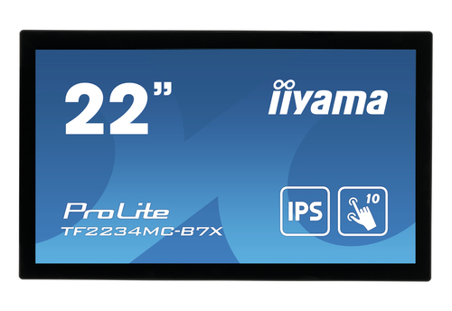 IIYAMA TFT TF2234MC 55cm MTOUCH bl 22"/1920x1080/DP/HDMI/VGA/HDCP/