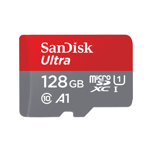 128GB SANDISK ULTRA MICROSDXC+ SD 120MB/S A1 CLASS 10 UHS-I IMG  NMS NS MEM