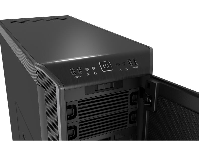 be quiet! PC Gehäuse Dark Base 900 silber Kühlungstyp: Aktiv, Farbe: Silber, Gehäuse Bauart: Big-Tower, Unterstützte Mainboards: E-ATX, XL-ATX, ATX, Micro-ATX, Mini-ITX