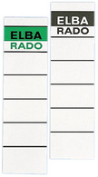 ELBA Ordner-Rückenschild "ELBA RADO" - kurz/breit, grün