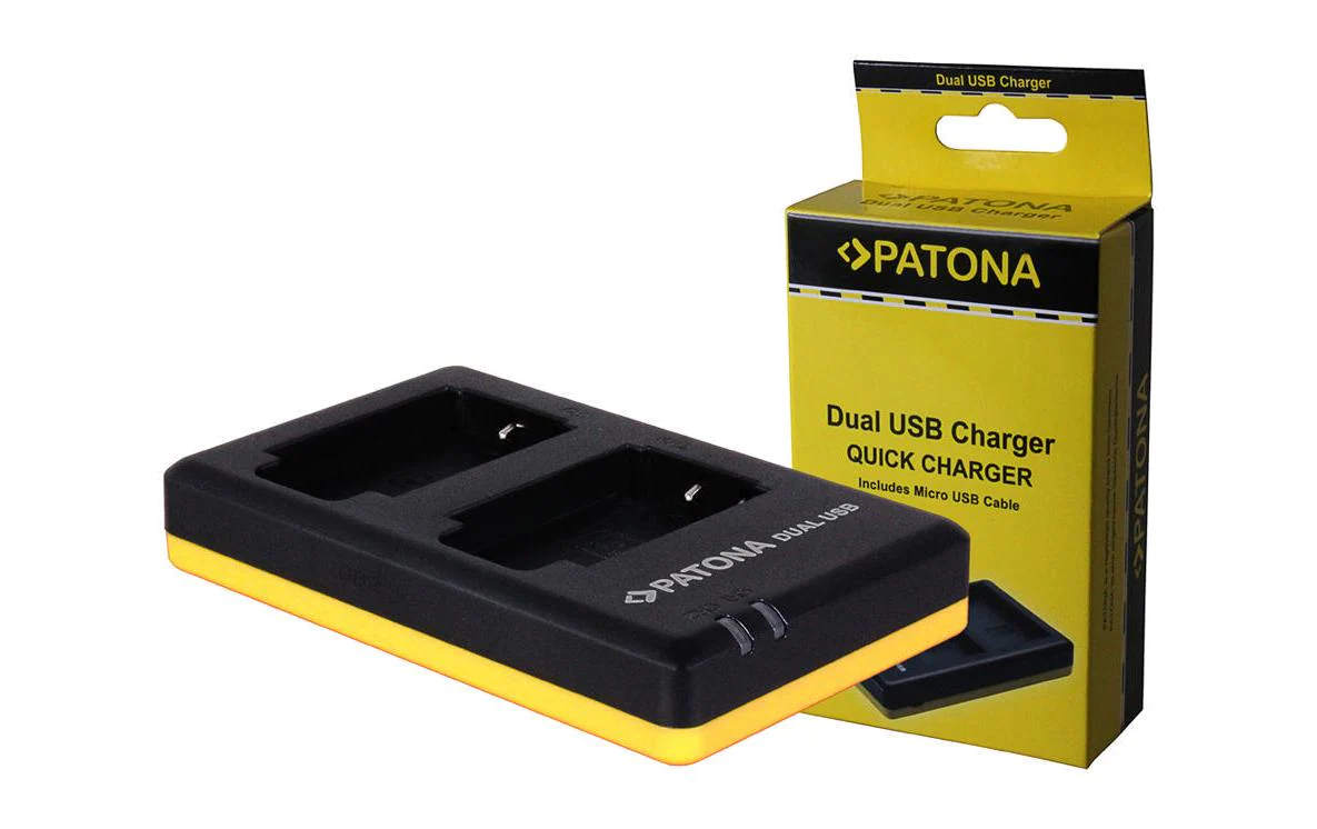 Patona Ladegerät Dual USB Sony NP-BN1
