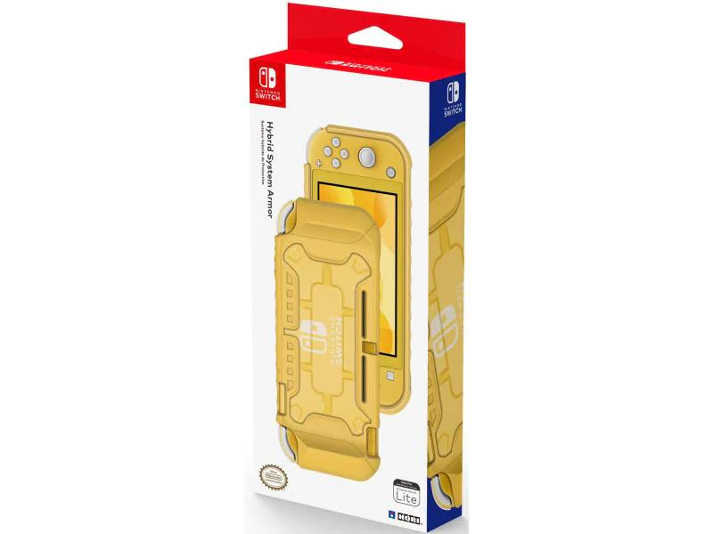 Hori Switch Lite Hybrid System Armour Protector Gelb, Farbe: Gelb