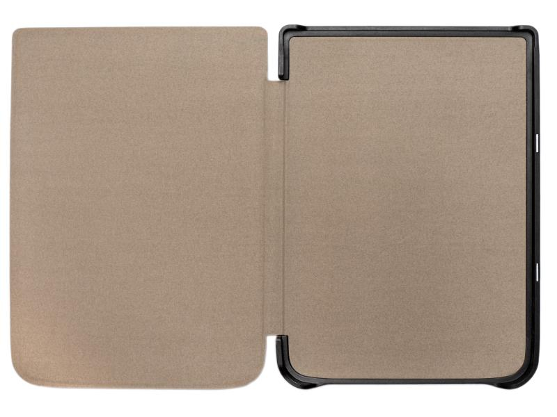 PocketBook E-Book Reader Schutzhülle Shell für InkPad 3, Kompatible E-Book-Reader: InkPad 3, Farbe: Schwarz, Bildschirmdiagonale: 7.8 ", Material: Kunstleder