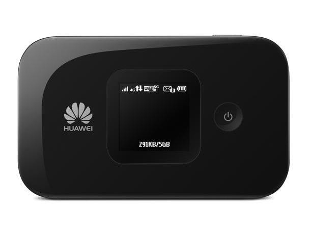 Huawei LTE Hotspot E5577-320 Schwarz, Display vorhanden: Ja, Schnittstellen: Micro-USB 2.0, SIM-Kartengrösse: Mini-SIM (2FF), Antennenanschluss Hardware: Kein externer Anschluss, Mobilfunk Standard: 3G (HSDPA), 4G/LTE, 3G (HSPA+), 2G (GSM), 3G (UMTS), De