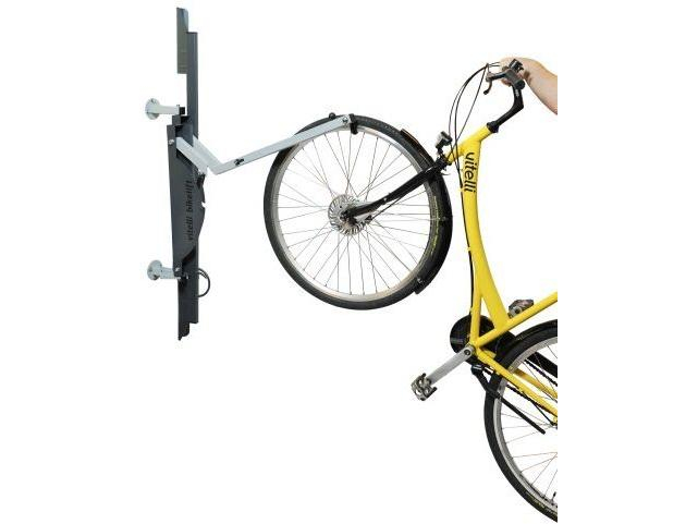 Vitelli Fahrradwandhalter Bike-Lift 14-22 kg, Befestigung: Wand, Anzahl Velos: 1 ×, Farbe: Hellgrau, Anthrazit, Sportart: Radsport