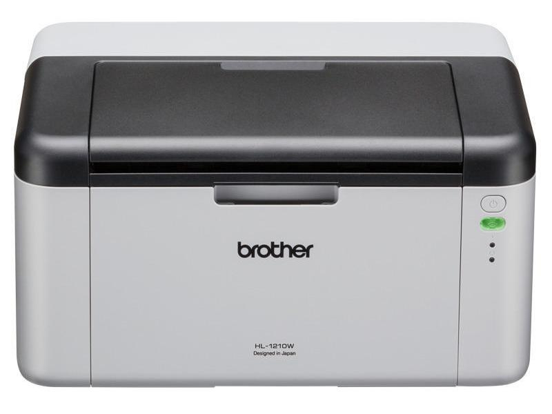 Brother HL-1210W, Schwarzweiss Laser Drucker, A4, 20  Seiten pro Minute, Drucken, WLAN