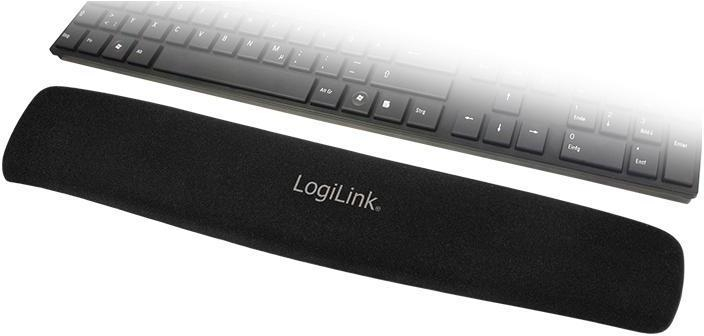 LogiLink Tastatur-Handgelenkauflage Gel, schwarz