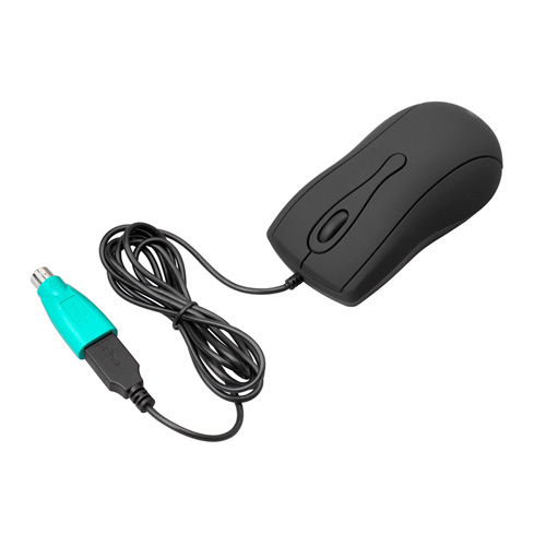 3-BUTTON USB OPTICAL MOUSE USB Optical Mouse with PS/2 Adapter  PC ML